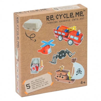 Set Re-cycle me pro kluky – stojan na vajíčka