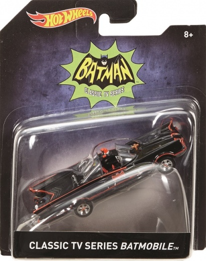 Mattel Hot Wheels prémiové auto - DC Batman 1:50