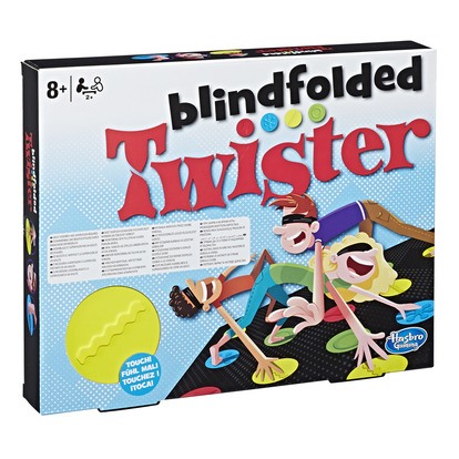 Hasbro  Společenská hra Twister naslepo