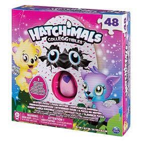 Hatchimals puzzle 48ks s exclusive zvířátkem