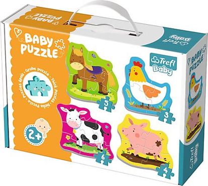 Puzzle Baby Classic - Zvířata na farmě
