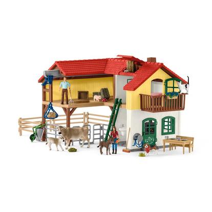 Schleich Velký statek s příslušenstvím
