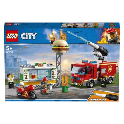 LEGO City 60214 Záchrana burgrárny