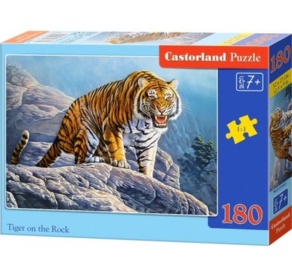 Puzzle CASTORLAND - Tygr na skále
