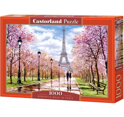 Puzzle CASTORLAND - Romantická procházka v Paříži