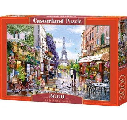 Puzzle CASTORLAND - Květinová Paříž