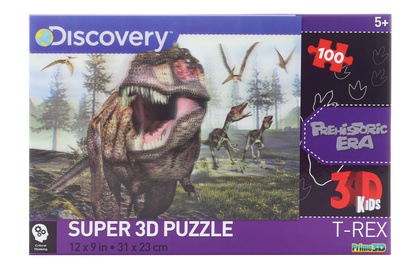 Lamps 105686 3D Puzzle T-Rex 100 dílků