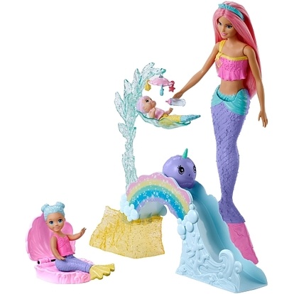 Mattel Barbie Dreamtopia herní set s mořskou vílou