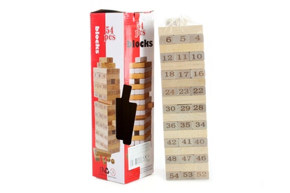 Lamps Dřevěná jenga věž