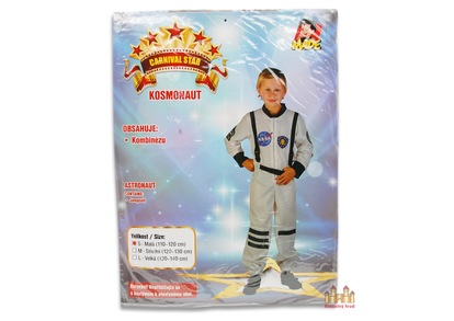 MaDe Šaty na karneval - kosmonaut 110 - 120 cm