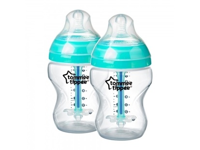 Kojenecká láhev C2N ANTI-COLIC, 2ks 260ml