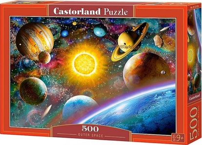 Puzzle CASTORLAND - Otevřený vesmír 500 dílků