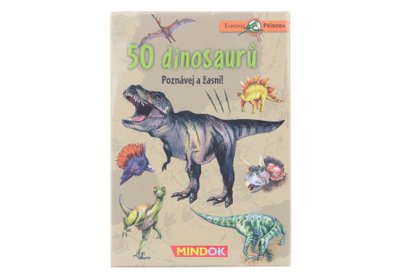 Mindok  Expedice příroda: 50 dinosaurů
