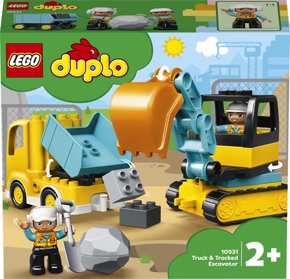 LEGO DUPLO 10931 Náklaďák a pásový bagr