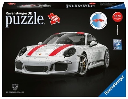 Ravensburger Porsche 911R; 3D, 108 dílků