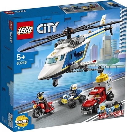 LEGO City 60243 Pronásledování s policejní helikoptérou