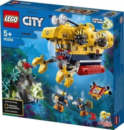 LEGO City 60264 Oceánská průzkumná ponorka