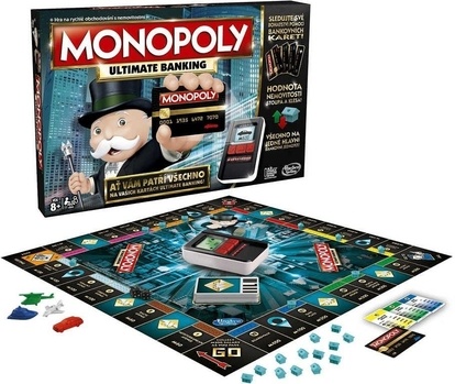 Hasbro Monopoly Elektronické bankovnictví SK