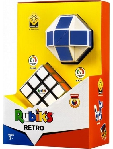 Tm Toys Rubikova kostka sada retro (snake + 3x3x3)
