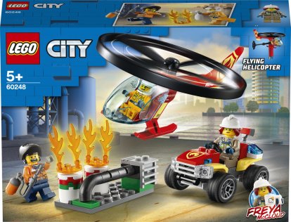 LEGO City 60248 Zásah hasičského vrtulníku