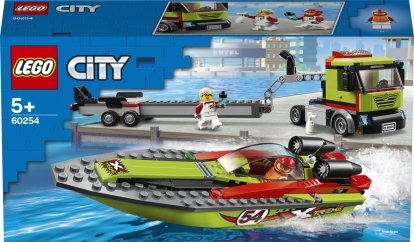 LEGO City 60254 Přeprava závodního člunu