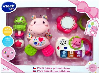 Vtech První dárek pro miminko - růžový