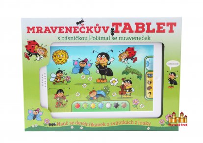 Teddies Mravenečkův tablet se zvukem