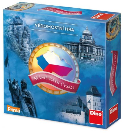 Dino Máme rádi Česko Rodinná hra