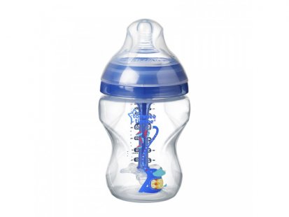 Tommee Tippee Kojenecká láhev C2N ANTI-COLIC Boy 260ml 0m+