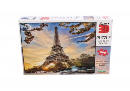 3D Puzzle Paříž 500 dílků