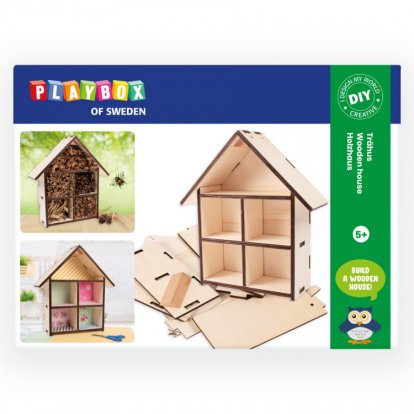 Dřevěný domek pro hmyz Playbox