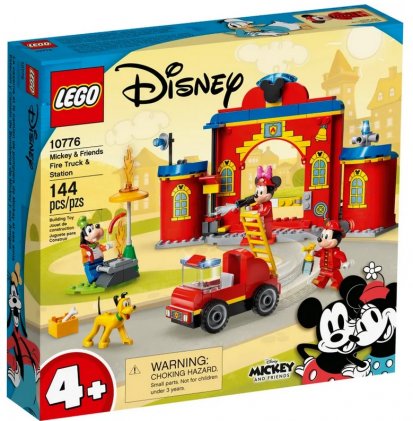 Lego Disney 10776 Hasičská stanice a auto Mickeyho a přátel