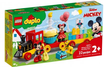 Lego DUPLO 10941 Disney Narozeninový vláček Mickeyho a Minnie