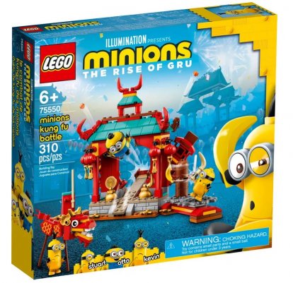 LEGO Minions 75550 Mimoňský kung-fu souboj