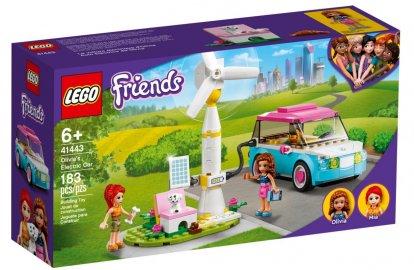 LEGO Friends 41443 Olivia a její elektromobil