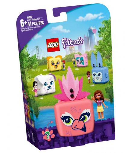 LEGO Friends 41662 Olivia a její plameňákový boxík