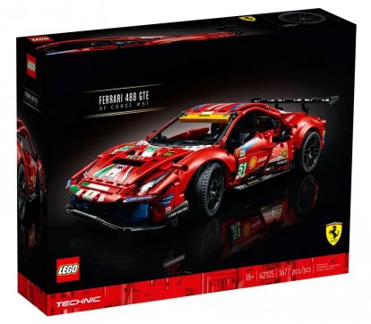 LEGO Technic 42125 Ferrari 488 GTE „AF Corse #51”