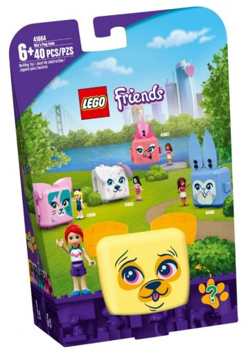 LEGO Friends 41664 Mia a její mopsíkový boxík