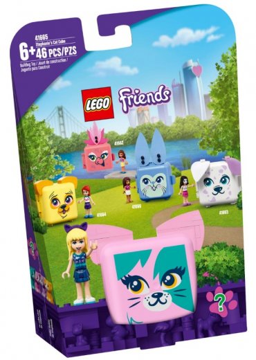 LEGO Friends 41665 Stephanie a její kočičí boxík