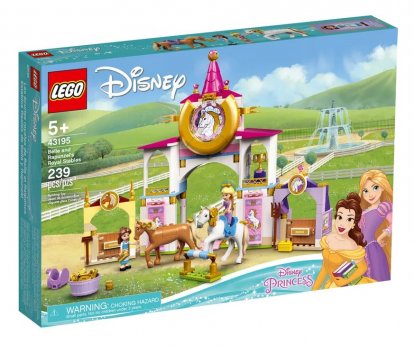 LEGO Disney 43195 Královské stáje Krásky a Lociky