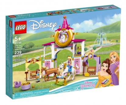 LEGO Disney Princess 43195 Královské stáje Krásky a Lociky