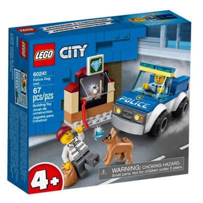 LEGO City 60241 Jednotka s policejním psem