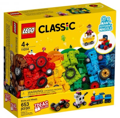 LEGO Classic 11014 Kostky a kola