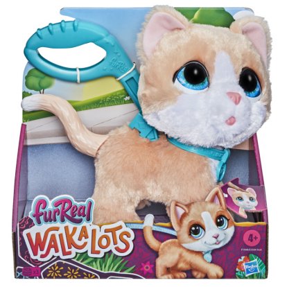 Hasbro FurReal Friends Walkalots velká zrzavá kočka