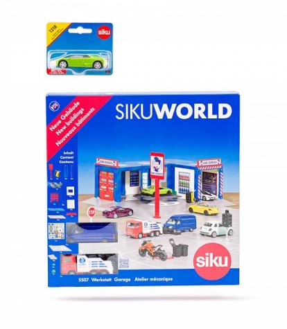 SIKU World - autoservis s auty