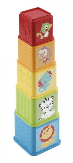 Fisher Price zvířátková věž CDC52