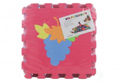 Lamps 125528 Pěnové puzzle 9 ks ovoce