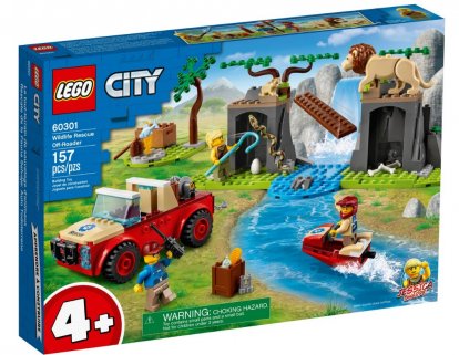 LEGO City 60301 Záchranářský teréňák do divočiny