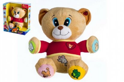 Teddies Medvěd Tedík mluvící 30 cm