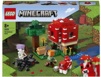 LEGO Minecraft 21179 Houbový domek